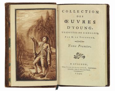  Young Edward : Collection des oeuvres d'Young... Letteratura inglese, Letteratura  - Auction Manuscripts, Incunabula, Autographs and Printed Books - Libreria Antiquaria Gonnelli - Casa d'Aste - Gonnelli Casa d'Aste
