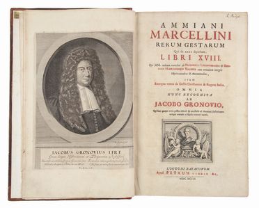  Ammianus Marcellinus : Rerum gestarum qui de 31. supersunt, libri 18... Storia, Letteratura classica, Storia, Diritto e Politica, Letteratura  Romeyn (de) Hooghe  (Amsterdam, 1645 - Haarlem, 1708), Anthonyv (van) Zylvelt  - Auction Manuscripts, Incunabula, Autographs and Printed Books - Libreria Antiquaria Gonnelli - Casa d'Aste - Gonnelli Casa d'Aste