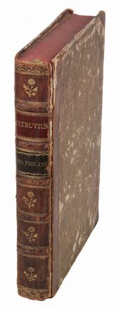  Vitruvius Marcus Pollio : De Architettura Libri decem [...], Accesserunt, Gulielmi Philandri Castilionij, civis Romani, annotationes castigatiores & plus tertia parte locupletiores. Adiecta est epitome in omnes Georgij Agricolae de mensuris & ponderibus libros eodem auctore.  Guillaume Philandrier, Georg Agricola  - Asta Manoscritti, Incunaboli, Autografi e Libri a stampa - Libreria Antiquaria Gonnelli - Casa d'Aste - Gonnelli Casa d'Aste