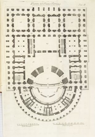  Milizia Francesco : Del teatro.  - Asta Manoscritti, Incunaboli, Autografi e Libri a stampa - Libreria Antiquaria Gonnelli - Casa d'Aste - Gonnelli Casa d'Aste
