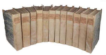  Moyriac de Mailla de Joseph Marie Anne : Histoire générale de la Chine ou Annales de cet Empire traduites du Tong-Kien-Kang-Mou par le feu Père Joseph-Anne-Marie de Moyrac de Mailla, jésuite françois, missionnaire à Pékin, publiées par M. l'Abbé Grosier et dirigées par Le Roux des Haut  Michel Ange André Le Roux Deshauterayes  - Asta Manoscritti, Incunaboli, Autografi e Libri a stampa - Libreria Antiquaria Gonnelli - Casa d'Aste - Gonnelli Casa d'Aste