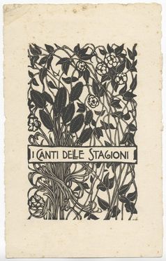  Francesco Nonni  (Faenza, 1885 - 1975) : Tre xilografie.  - Asta Stampe e Disegni - Libreria Antiquaria Gonnelli - Casa d'Aste - Gonnelli Casa d'Aste