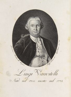  Vanvitelli Luigi : Vita dell'architetto Luigi Vanvitelli. Biografia, Architettura, Storia, Diritto e Politica  Gennaro Maldarelli, Raffaele Estevan, Domenico Cuciniello  - Auction Manuscripts, Incunabula, Autographs and Printed Books - Libreria Antiquaria Gonnelli - Casa d'Aste - Gonnelli Casa d'Aste