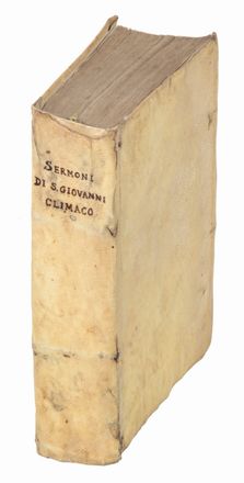  Ioannes Climacus (santo) : Sermoni di S. Giovanni Climaco abbate nel Monte Sinai ne' quali discorrendosi per la scala di trenta gradi [...] s'insegna il modo di salire brevemente alla perfettione... Letteratura italiana, Letteratura  - Auction Manuscripts, Incunabula, Autographs and Printed Books - Libreria Antiquaria Gonnelli - Casa d'Aste - Gonnelli Casa d'Aste