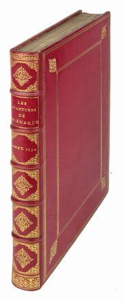  Fénelon (de Salignac de la Mothe) François : Les Aventures de Telemaque, fils d'Ulysse [...]. Nouvelle edition, conforme au manuscrit original, et enrichie de Figures en taille-douce.  Bernard Picart  (Parigi, 1673 - Amsterdam, 1733)  - Asta Manoscritti, Incunaboli, Autografi e Libri a stampa - Libreria Antiquaria Gonnelli - Casa d'Aste - Gonnelli Casa d'Aste