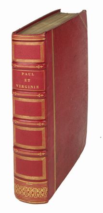  Saint-Pierre Jacques-Henri Bernardin (de) : Paul et Virginie et la Chaumière indienne.  - Asta Manoscritti, Incunaboli, Autografi e Libri a stampa - Libreria Antiquaria Gonnelli - Casa d'Aste - Gonnelli Casa d'Aste