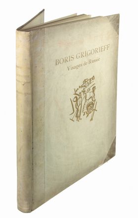  grigorieff Boris : Visages de Russie. Texte par Louis Réau, André Levinson, André Antoine et Clare Sheridan. Libro d'Artista, Collezionismo e Bibiografia  - Auction Manuscripts, Incunabula, Autographs and Printed Books - Libreria Antiquaria Gonnelli - Casa d'Aste - Gonnelli Casa d'Aste