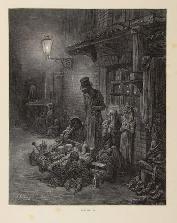  Enault Louis : Londres [...]. Illustr&eacute; de 174 gravures sur bois par Gustave Dor&eacute;.  Gustave Dor�  (Strasbourg, 1832 - Paris, 1883), �mile (de) La B�dolli�re  (1812 - 1883), Paul Gavarni  (Parigi, 1804 - 1866)  - Asta Manoscritti, Incunaboli, Autografi e Libri a stampa - Libreria Antiquaria Gonnelli - Casa d'Aste - Gonnelli Casa d'Aste