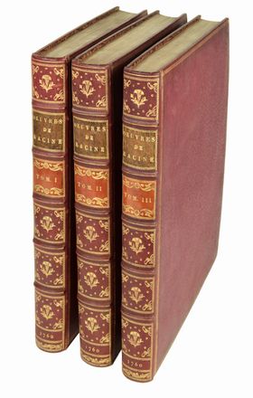  Racine Jean : Oeuvres [...]. Tome premier (-troisieme).  Noel Lemire, Jean Daull�, Jacques (de) S�ve  - Asta Manoscritti, Incunaboli, Autografi e Libri a stampa - Libreria Antiquaria Gonnelli - Casa d'Aste - Gonnelli Casa d'Aste