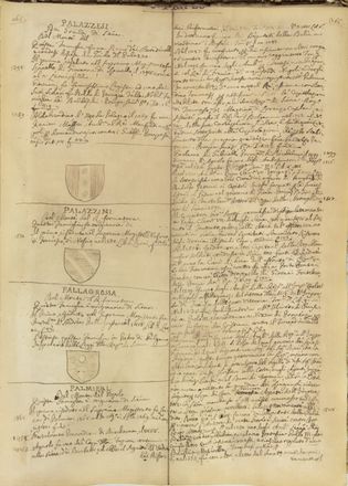  Piccolomini Ipolito : Priorista della città di Siena. Ovvero Catalogo alfabetico di tutte le famiglie nobili senesi, viventi, ed estinte, che hanno goduto l'onore del supremo magistrato...  Antonio Sestigiani  - Asta Manoscritti, Incunaboli, Autografi e Libri a stampa - Libreria Antiquaria Gonnelli - Casa d'Aste - Gonnelli Casa d'Aste