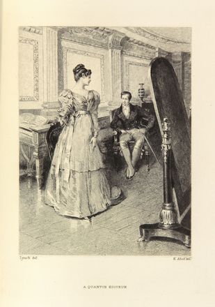  Balzac Honor (de) : Le père Goriot. Scènes de la vie parisienne. Dix compositions par Lynch gravées à l'eau-forte par E. Abot.  Albert Lynch, Eugne Abot  - Asta Manoscritti, Incunaboli, Autografi e Libri a stampa - Libreria Antiquaria Gonnelli - Casa d'Aste - Gonnelli Casa d'Aste