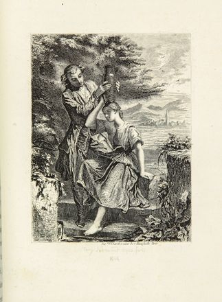  Goethe Johann Wolf (von) : Werther. Traduction nouvelle pr&eacute;c&eacute;d&eacute;e de consid&eacute;rations sur Werther, et en g&eacute;n&eacute;ral sur la po&eacute;sie de notre &eacute;poque par Pierre Leroux accompagn&eacute;e d'une pr&eacute;face par George Sand. Dix eaux-fort par Tony Johannot.  Pierre Leroux, George [pseud. di Dupin Amantine Lucile Aurore] Sand, Tony Johannot, �douard Grenier, Wilhelm Von Kaulbach  (Bad Arolsen, 1804 - Monaco di Baviera, 1874)  - Asta Manoscritti, Incunaboli, Autografi e Libri a stampa - Libreria Antiquaria Gonnelli - Casa d'Aste - Gonnelli Casa d'Aste