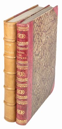  Goethe Johann Wolf (von) : Werther. Traduction nouvelle pr&eacute;c&eacute;d&eacute;e de consid&eacute;rations sur Werther, et en g&eacute;n&eacute;ral sur la po&eacute;sie de notre &eacute;poque par Pierre Leroux accompagn&eacute;e d'une pr&eacute;face par George Sand. Dix eaux-fort par Tony Johannot.  Pierre Leroux, George [pseud. di Dupin Amantine Lucile Aurore] Sand, Tony Johannot, �douard Grenier, Wilhelm Von Kaulbach  (Bad Arolsen, 1804 - Monaco di Baviera, 1874)  - Asta Manoscritti, Incunaboli, Autografi e Libri a stampa - Libreria Antiquaria Gonnelli - Casa d'Aste - Gonnelli Casa d'Aste