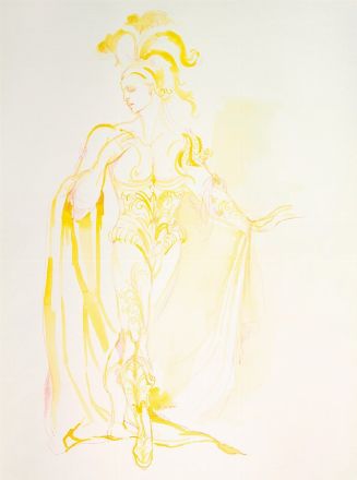  Anna Anni  (Marradi, 1926 - Firenze, 2011) : Tre bozzetti per costumi teatrali.  - Asta Stampe e Disegni - Libreria Antiquaria Gonnelli - Casa d'Aste - Gonnelli Casa d'Aste