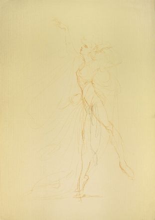  Anna Anni  (Marradi, 1926 - Firenze, 2011) : Tre bozzetti per costumi teatrali.  - Asta Stampe e Disegni - Libreria Antiquaria Gonnelli - Casa d'Aste - Gonnelli Casa d'Aste