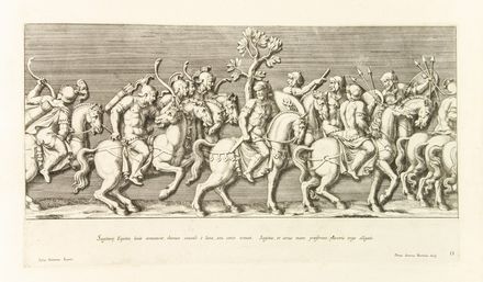  Pietro Santi Bartoli  (Perugia, 1635 - Roma, 1700) : Sigismundi Augusti Mantuam Adeuntis Profectio ac Triumphus.  - Asta Stampe e Disegni - Libreria Antiquaria Gonnelli - Casa d'Aste - Gonnelli Casa d'Aste