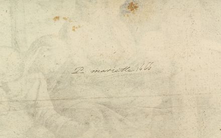  Cornelis Cort  (Hoorn, 1533 - Roma, 1578) : Sacra famiglia.  Federico Zuccari  (Sant'Angelo in Vado, 1539 - Ancona, 1609)  - Asta Stampe e Disegni - Libreria Antiquaria Gonnelli - Casa d'Aste - Gonnelli Casa d'Aste
