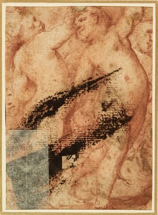  Domenico Cresti (detto il Passignano)  (Tavarnelle Val di Pesa, 1559 - Firenze, 1638) : Studio di Santo e figure (recto). Studi di putti (verso).  - Asta Stampe e Disegni - Libreria Antiquaria Gonnelli - Casa d'Aste - Gonnelli Casa d'Aste