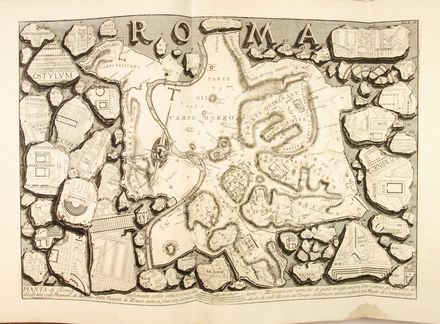  Piranesi Giovanni Battista : Le Antichità Romane [...].  - Asta Stampe e Disegni - Libreria Antiquaria Gonnelli - Casa d'Aste - Gonnelli Casa d'Aste