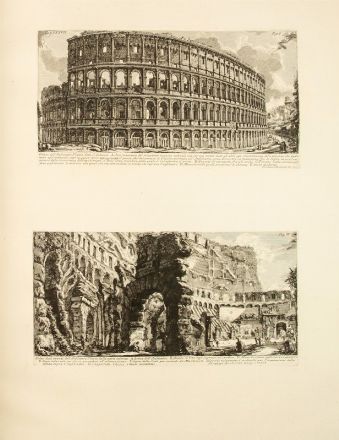  Piranesi Giovanni Battista : Le Antichità Romane [...].  - Asta Stampe e Disegni - Libreria Antiquaria Gonnelli - Casa d'Aste - Gonnelli Casa d'Aste