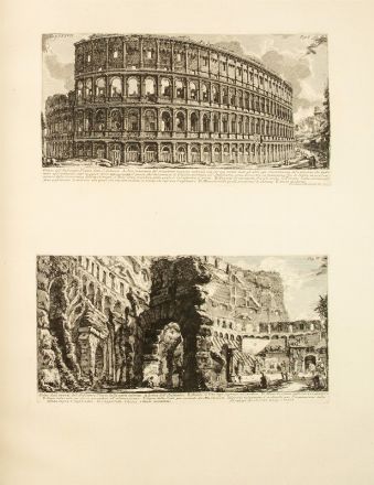  Piranesi Giovanni Battista : Le Antichit Romane [...].  - Auction Prints and Drawings - Libreria Antiquaria Gonnelli - Casa d'Aste - Gonnelli Casa d'Aste