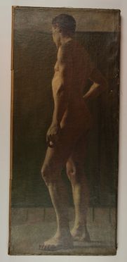 Due studi di nudi virili accademici.  - Auction Prints and Drawings - Libreria Antiquaria Gonnelli - Casa d'Aste - Gonnelli Casa d'Aste
