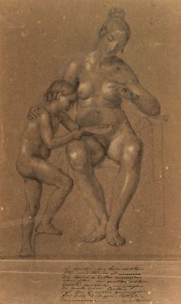  Luigi Sabatelli  (Firenze, 1772 - Milano, 1850) [e altri] : Album di disegni.  - Asta Stampe e Disegni - Libreria Antiquaria Gonnelli - Casa d'Aste - Gonnelli Casa d'Aste