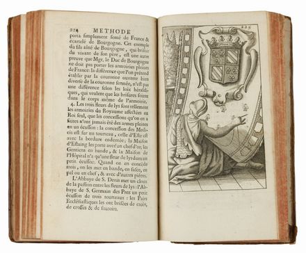  Menestrier Claude François : La nouvelle methode raisonnee du blason.  Andrea Alciati  - Asta LIBRI, MANOSCRITTI, STAMPE E DISEGNI - Libreria Antiquaria Gonnelli - Casa d'Aste - Gonnelli Casa d'Aste