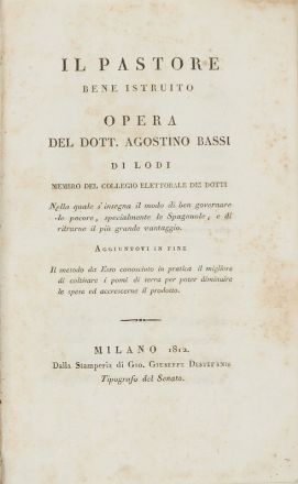  Gallo Agostino : Le tredici giornate della vera agricoltura & de' piaceri della villa [...] Con le figure de gli istrumenti pertinenti...  Filippo Andreucci, Luigi Tramontani, Agostino Bassi, Vincenzo Dandolo  - Asta LIBRI, MANOSCRITTI, STAMPE E DISEGNI - Libreria Antiquaria Gonnelli - Casa d'Aste - Gonnelli Casa d'Aste