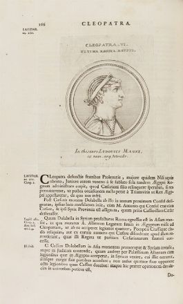  Vaillant Jean Foy : Historia Ptolemaeorum Aegypti regum, ad fidem numismaticum accomodata...  Jan Goeree  (1670 - 1731), Gilliam (van der) Gouwen  - Asta LIBRI, MANOSCRITTI, STAMPE E DISEGNI - Libreria Antiquaria Gonnelli - Casa d'Aste - Gonnelli Casa d'Aste
