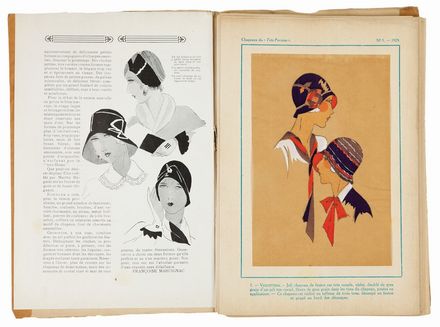  Joumard Germaine-Paule : Les Chapeaux du Très Parisien...  - Asta LIBRI, MANOSCRITTI, STAMPE E DISEGNI - Libreria Antiquaria Gonnelli - Casa d'Aste - Gonnelli Casa d'Aste