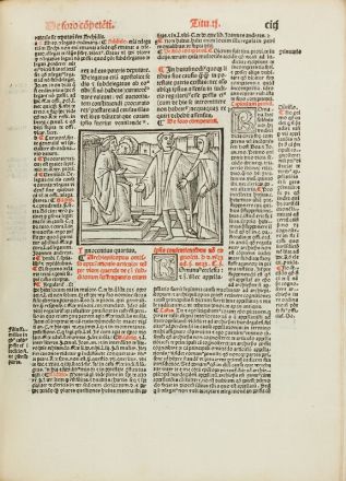 Bonifacius [papa VIII] : Sextus decretalium liber [...] in concilio lugdunensi edito...  Iulius [papa II], Eugenius [papa 4], Clemens [papa V], Giovanni da Imola  ( - 1436), Guillaume de Montlauzun  ( - 1346), Giovanni Francesco Pavini  ( - 1486)  - Asta LIBRI, MANOSCRITTI, STAMPE E DISEGNI - Libreria Antiquaria Gonnelli - Casa d'Aste - Gonnelli Casa d'Aste