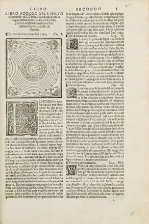  Plinius Secundus Gaius : De la Historia naturale: dal latino ne la volgar lingua per il dottissimo [...] Christoforo Landino fiorentino tradotta...  Cristoforo Landino  - Asta LIBRI, MANOSCRITTI, STAMPE E DISEGNI - Libreria Antiquaria Gonnelli - Casa d'Aste - Gonnelli Casa d'Aste