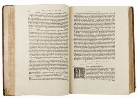  Plinius Secundus Gaius : Historia mundi, denuo emendata...  Sigmund Gelen  (1497 - 1554), Erasmus Roterodamus  - Asta LIBRI, MANOSCRITTI, STAMPE E DISEGNI - Libreria Antiquaria Gonnelli - Casa d'Aste - Gonnelli Casa d'Aste