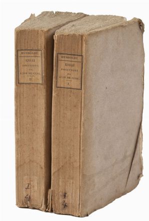  Humboldt Alexander (von) : Essai politique sur l'ile de Cuba [...] avec une carte et un supplément [...].Tome I (-II). Geografia e viaggi, Storia locale, Storia, Diritto e Politica  - Auction BOOKS, MANUSCRIPTS, PRINTS AND DRAWINGS - Libreria Antiquaria Gonnelli - Casa d'Aste - Gonnelli Casa d'Aste