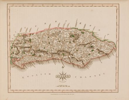 Cary John : New and correct English atlas; being a new set of country from actual surveys...  - Asta LIBRI, MANOSCRITTI, STAMPE E DISEGNI - Libreria Antiquaria Gonnelli - Casa d'Aste - Gonnelli Casa d'Aste