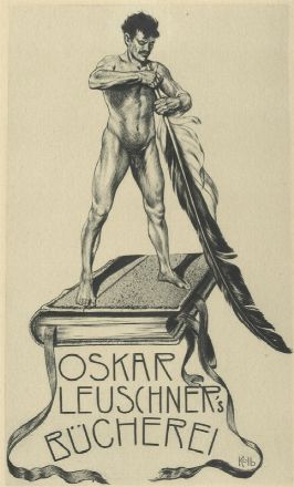  Alois Kolb  (Vienna, 1875 - Lipsia, 1942) : Collezione di ex-libris.  - Auction BOOKS, MANUSCRIPTS, PRINTS AND DRAWINGS - Libreria Antiquaria Gonnelli - Casa d'Aste - Gonnelli Casa d'Aste