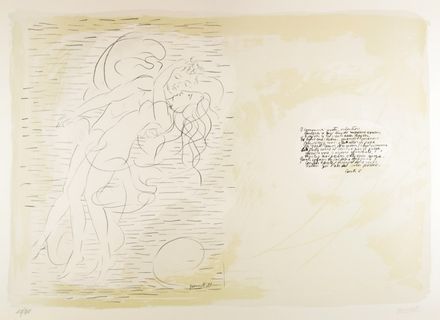  Quinto Martini  (Seano, 1908 - Firenze, 1990) : Omaggio a Dante. 34 litografie per l'Inferno.  Carlo L. Ragghianti  - Asta LIBRI, MANOSCRITTI, STAMPE E DISEGNI - Libreria Antiquaria Gonnelli - Casa d'Aste - Gonnelli Casa d'Aste