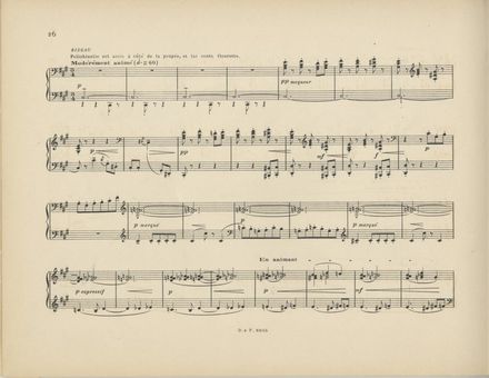  Debussy Claude, Hell Andr : La boîte à joujou. Ballet pour enfants. Spartito per pianoforte solo.  Max Klinger  (Lipsia, 1857 - Grossjena, 1920), Johannes Brahms  - Asta LIBRI, MANOSCRITTI, STAMPE E DISEGNI - Libreria Antiquaria Gonnelli - Casa d'Aste - Gonnelli Casa d'Aste