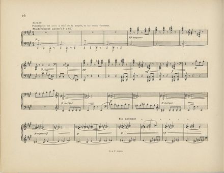  Debussy Claude, Hellé André : La boîte à joujou. Ballet pour enfants. Spartito per pianoforte solo.  Max Klinger  (Lipsia, 1857 - Grossjena, 1920), Johannes Brahms  - Asta LIBRI, MANOSCRITTI, STAMPE E DISEGNI - Libreria Antiquaria Gonnelli - Casa d'Aste - Gonnelli Casa d'Aste