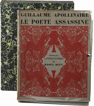  Apollinaire Guillaume : Le poète assassiné [...] lithographies de Raoul Dufy.  Raoul Dufy  (Le Havre, 1877 - Forcalquier, 1953)  - Asta Manoscritti, Libri, Autografi, Stampe & Disegni - Libreria Antiquaria Gonnelli - Casa d'Aste - Gonnelli Casa d'Aste