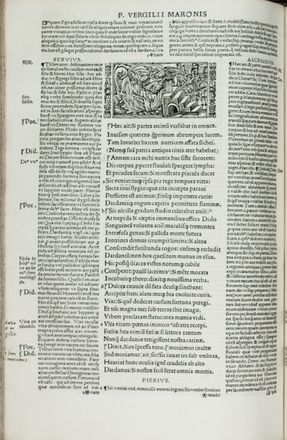  Vergilius Maro Publius : Opera [...]. Opera vergiliana cum decem commentis docte & familiariter exposita...  Josse Bade, Maurus Honoratus Servius, Antonio Mancinelli, Filippo Beroaldo, Agostino Dati  (1420 - 1478)  - Asta Manoscritti, Libri, Autografi, Stampe & Disegni - Libreria Antiquaria Gonnelli - Casa d'Aste - Gonnelli Casa d'Aste