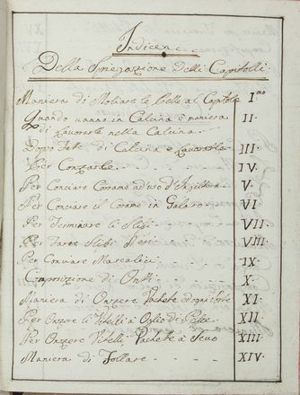 Paccanari Niccolò : Della Proffessione (sic) è Maniera di conciare le Pelli.  - Asta Manoscritti, Libri, Autografi, Stampe & Disegni - Libreria Antiquaria Gonnelli - Casa d'Aste - Gonnelli Casa d'Aste