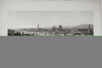 Panorama della città di Firenze.