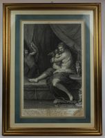Venus caresant l'amour (Da Guido Reni.)
