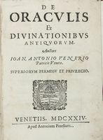 De Oraculis et divinationibus antiquorum.