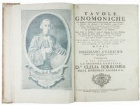 Tavole gnomoniche per disegnare in diversi modi gli Orologi solari sopra piani orizontali e verticali....