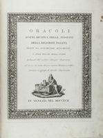 Oracoli, auguri, aruspici, sibille indovini della religione pagana.