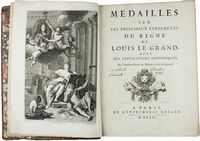 Medailles sur les principaux evenements du Regne de Louis le Grand, avec des explications historiques...