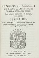 De Bello a Christianis contra barbaros gesto, pro Christi Sepulcro, & Iudaea recuperandis. Libri IIII. Thomas Dempsterus, I.C. Baro a Muresk Scotus, cum alijs scriptoribus collatos...